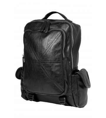 PU Leather Laptop Backpack